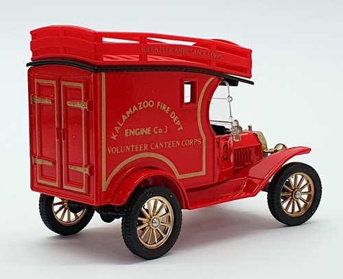 Corgi 9cm Long Diecast C865/3 - Ford Model T Van - Kalamazoo Fire Dept - Picture 2 of 3
