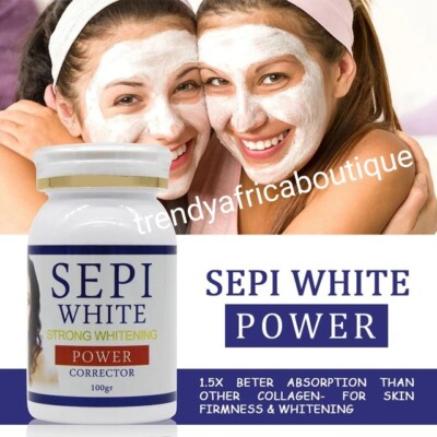 SEPPI WHITE  POWDER 100G X 1   Pure. With Glutathion 