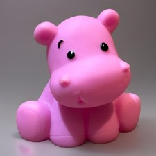 Infantino Purple Hippo Tub Toys Water Table 3in