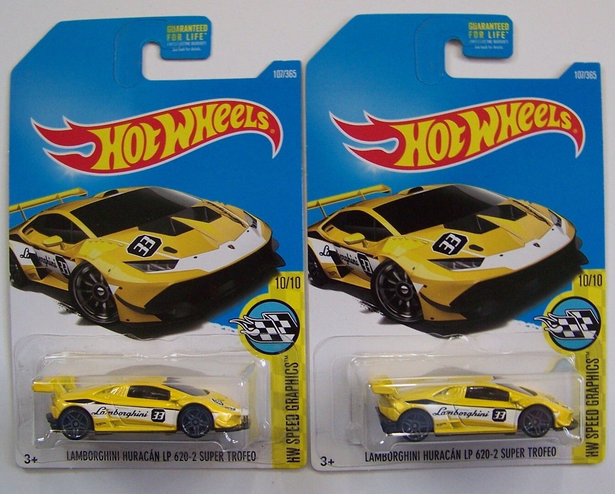 スーパートレジャーハント Lamborghini LP 620-2 ウラカン Lamborghini Huracan LP 620-2 SUPER TROFEO Hot Wheels (custom
