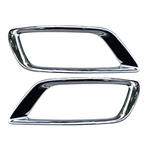 For Subaru Forester 2019 - 2022 Chrome Rear Tail Fog Light Frame Cover Trim 2pcs - Picture 3 of 10
