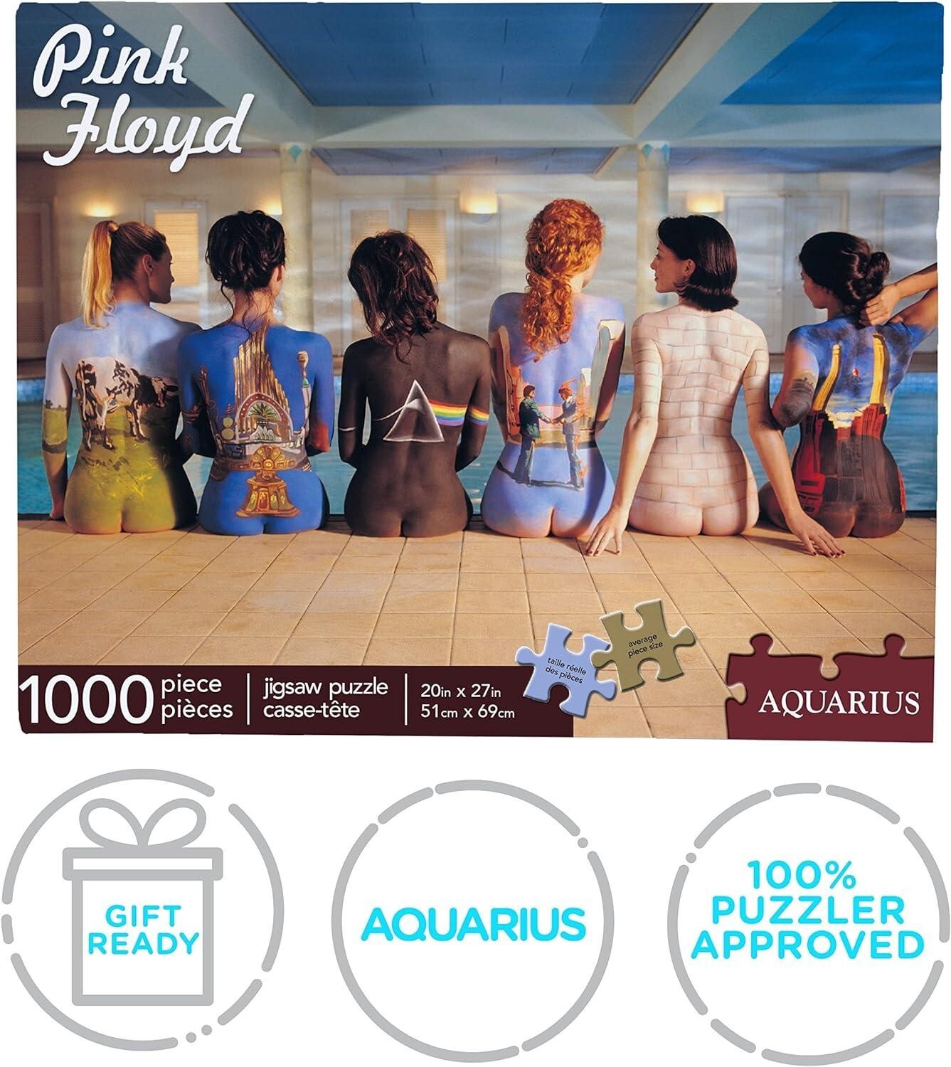 Puzzle 1000 pieces Pink Floyd Back Art anti stress pour s'occuper a la maison
