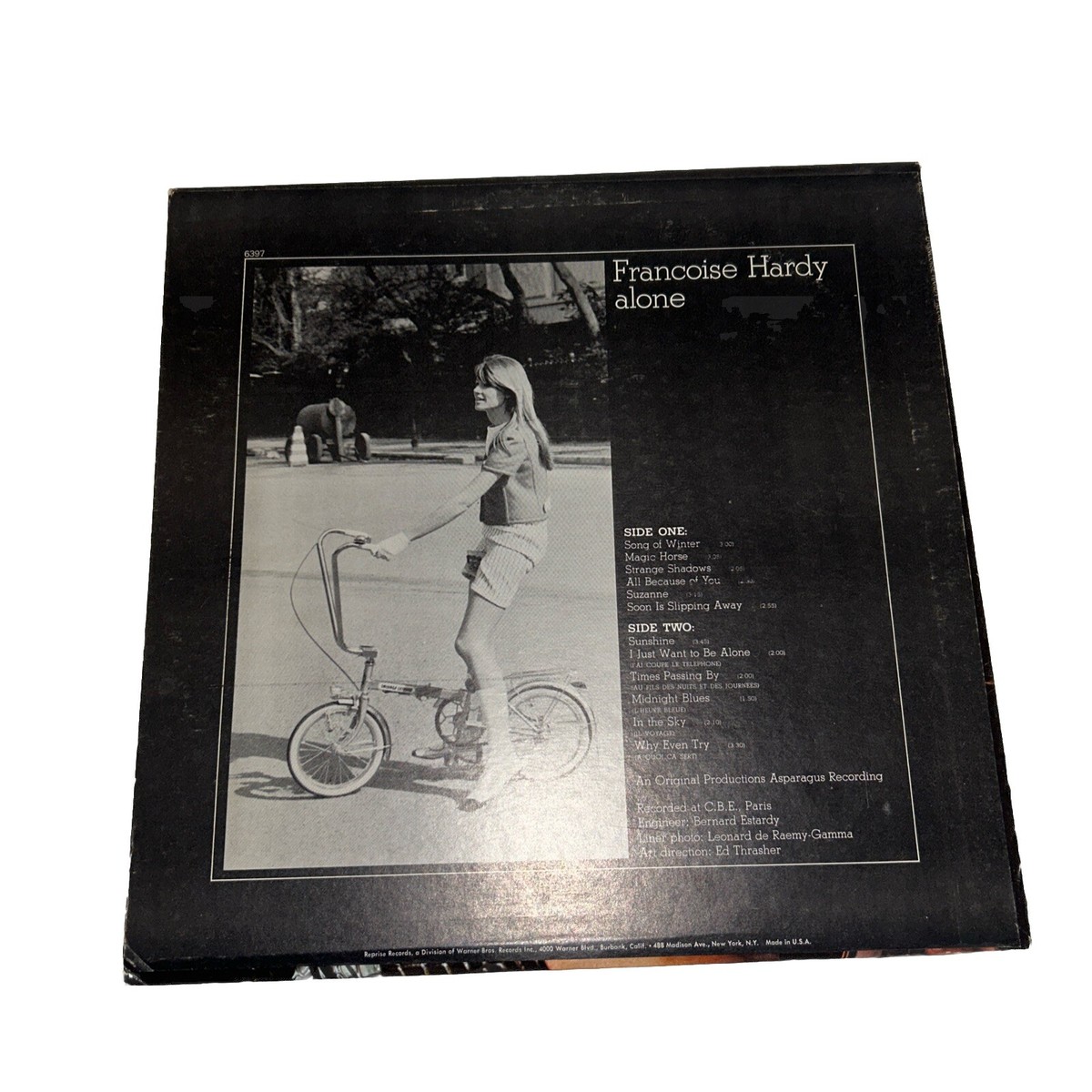 FRANCOISE HARDY ALONE REPRISE LP NM/VG Rare | eBay
