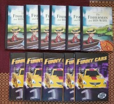 Lot 11 Guided Reading 6 Fisherman  His Wife 5 FUNNY CARS HC like new
