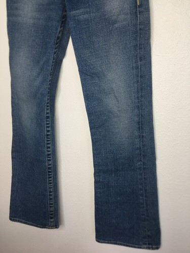 True Religion Girls Jeans Straight Flap Button Back Pocket Size 12 RN 112790 - Picture 2 of 11