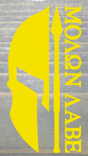 Molon Labe Sticker Decal Come And Take It Spartan Helmet 2nd Amendment Tactical - Picture 14 of 26