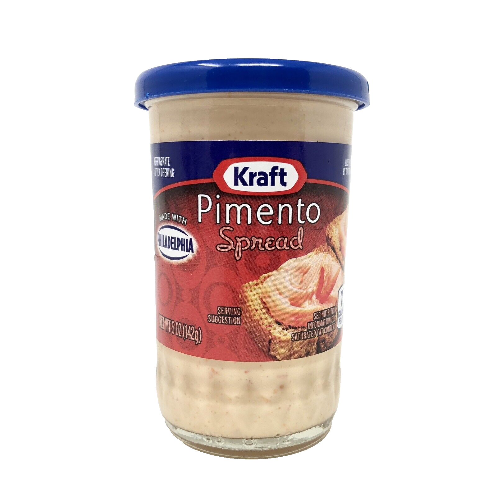 Lot of 6 Kraft Pimento Cheese Spread 5 oz Each Jar Best By 02/24 FREE