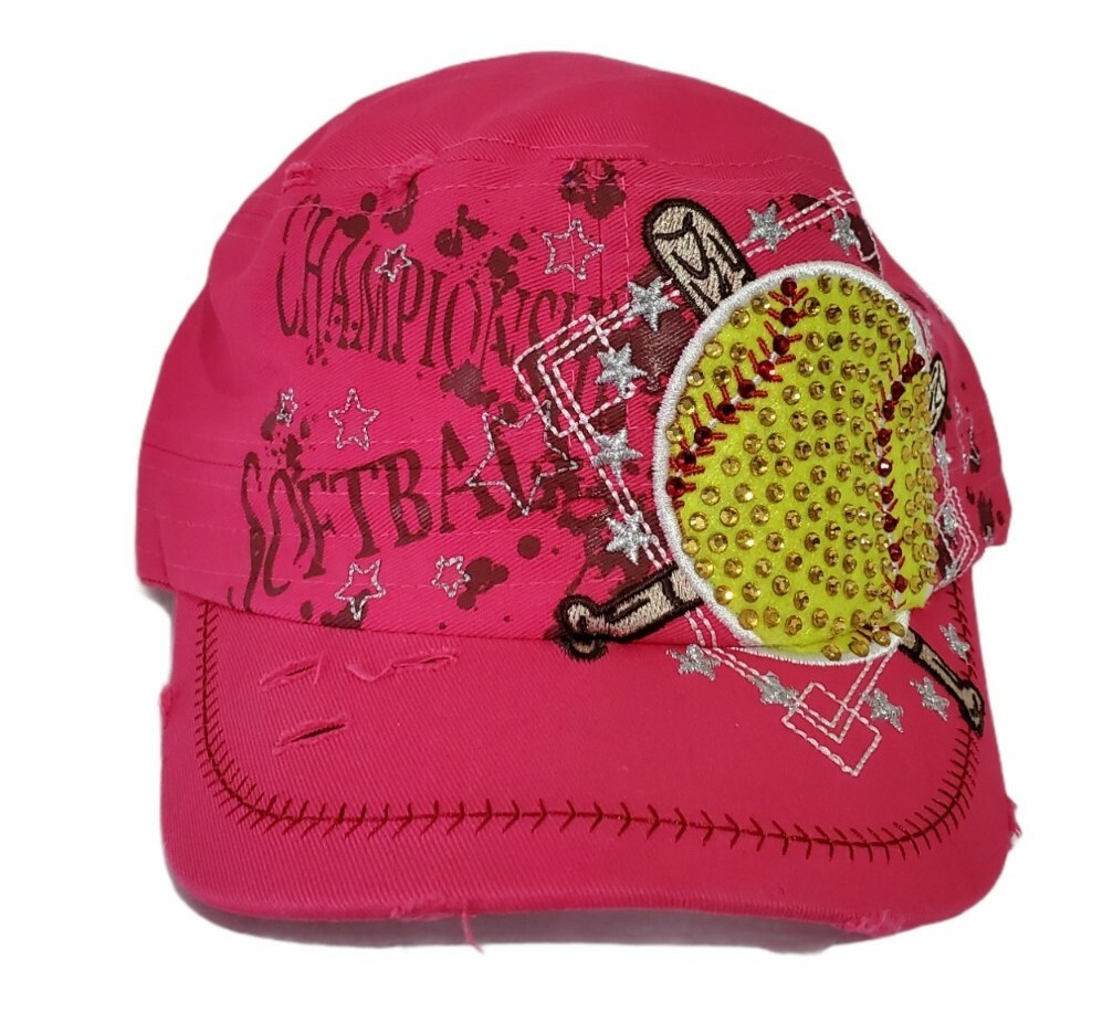 Softball Athletic Womens Leader LOGR Distressed Cap New Hot  display picture 3