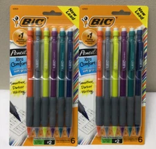 New BIC Xtra Comfort Soft Grip Mechanical Pencils 2-Pack #2 0.7mm Sealed