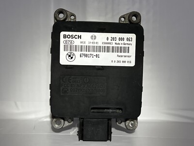 09-11 BMW 740 750 760 ACC SCU ACTIVE CRUISE CONTROL RADAR SENSOR DISTANCE SENSOR