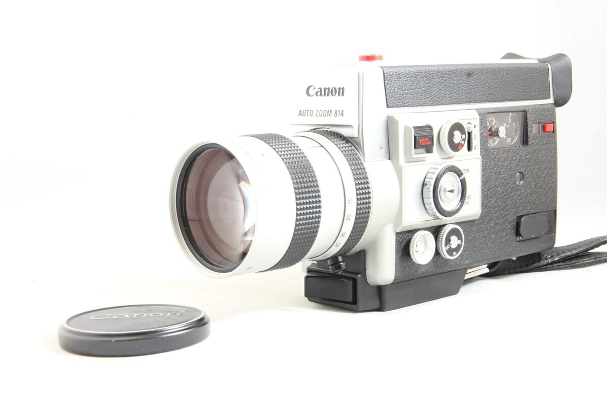 Canon Auto Zoom 814 Electronic Super8 8mm Film Movie Camera