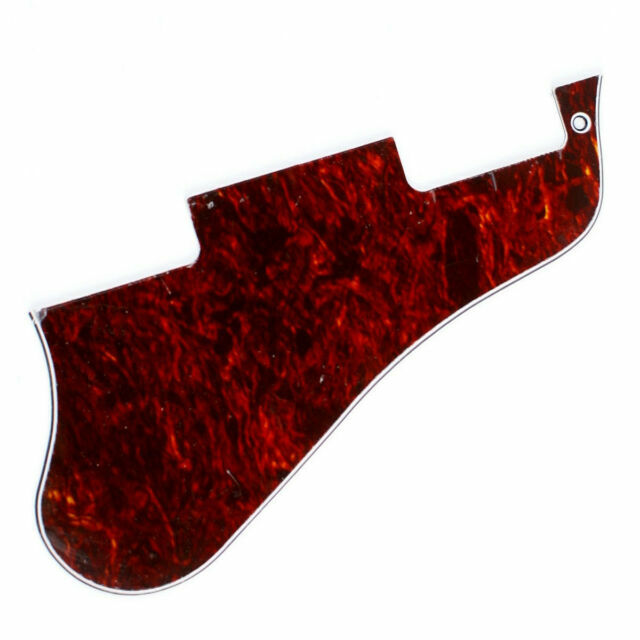4ply Jazz Archtop Guitar Pickguard Fits ES 335 Short Version Red