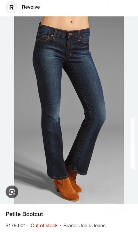 $179 Joe's Jeans Bridget Petite Bootcut Jeans Size 27