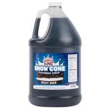 Carnival King 1 Gallon Root Beer Snow Cone Syrup