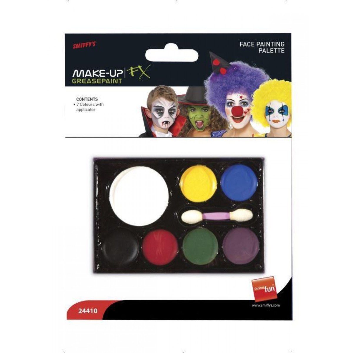 7 Colour Face Paint Palette 7 Colour Face Paint Palette