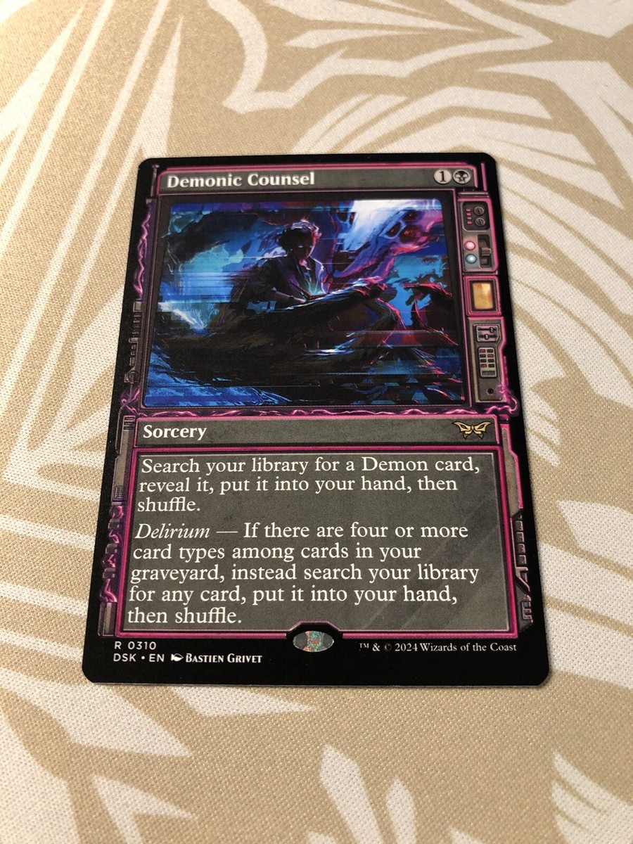 マジック：ザ・ギャザリング Demonic Consultation mb2 foil Demonic Consultation MB2 #181 Foil – Bootleg Mage