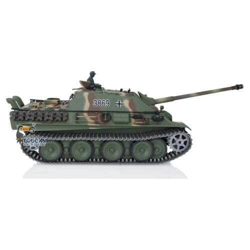 On Sale 1/16 Heng Long 3869 Jagdpanther Main Battle 7.0 RC Tank RTR Metal Tracks - Picture 5 of 12