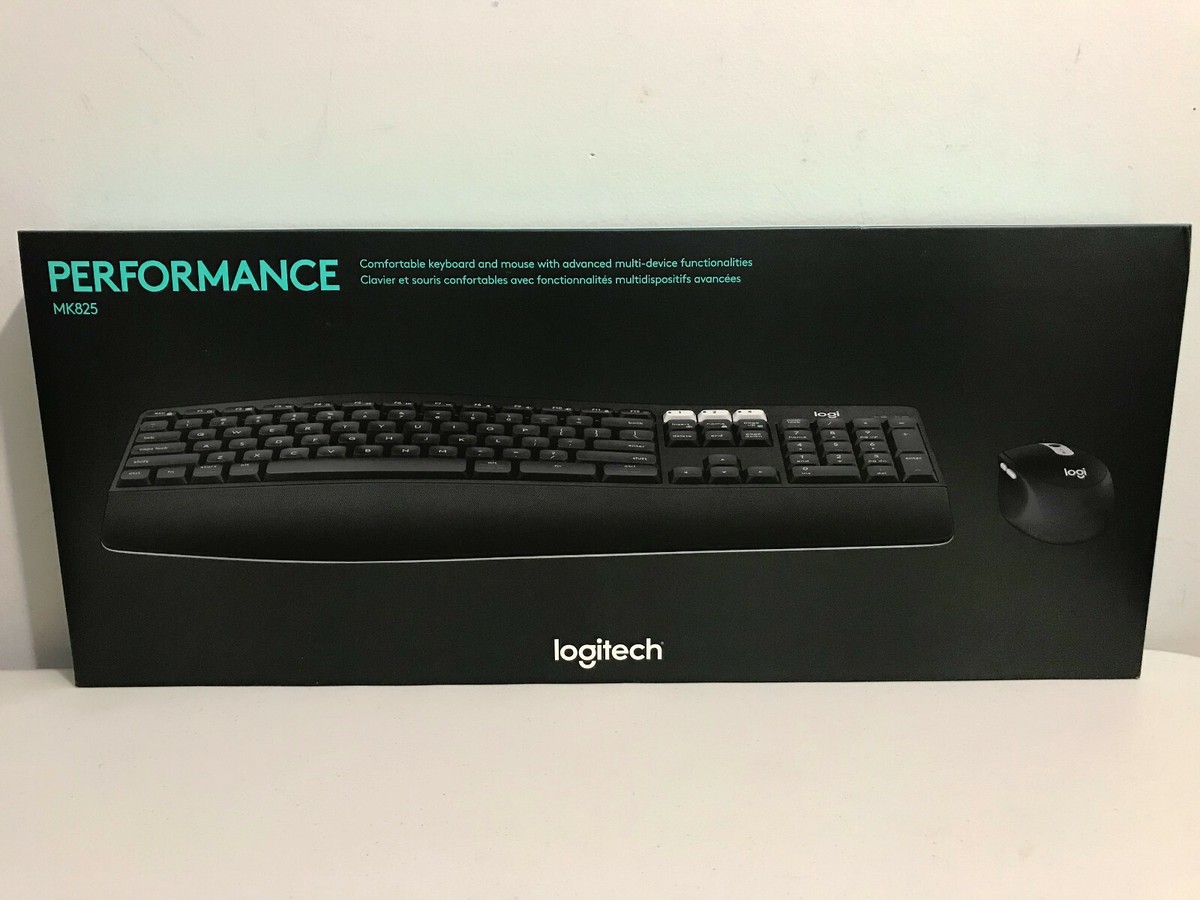 Logitech Performance Wireless Keyboard MK825 + Mouse Combo