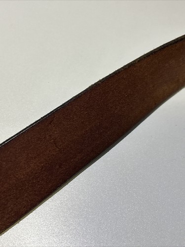 Chiusura fibbia gancio a scatto girevole Ludell Italy ottone pelle marrone uomo Ltd vintage - Foto 13 di 16