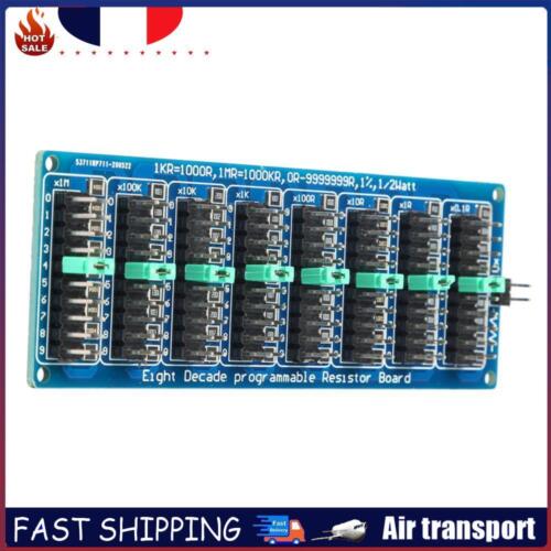 8 Decade Resistor Board 1R-9999999R Programmable 0.1R SMD Resistance Module FR - Afbeelding 1 van 6