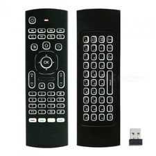 USA Backlit Glow Wirelsee remote for Android TV Box MXQ H96 Pro Stick Max Mecool