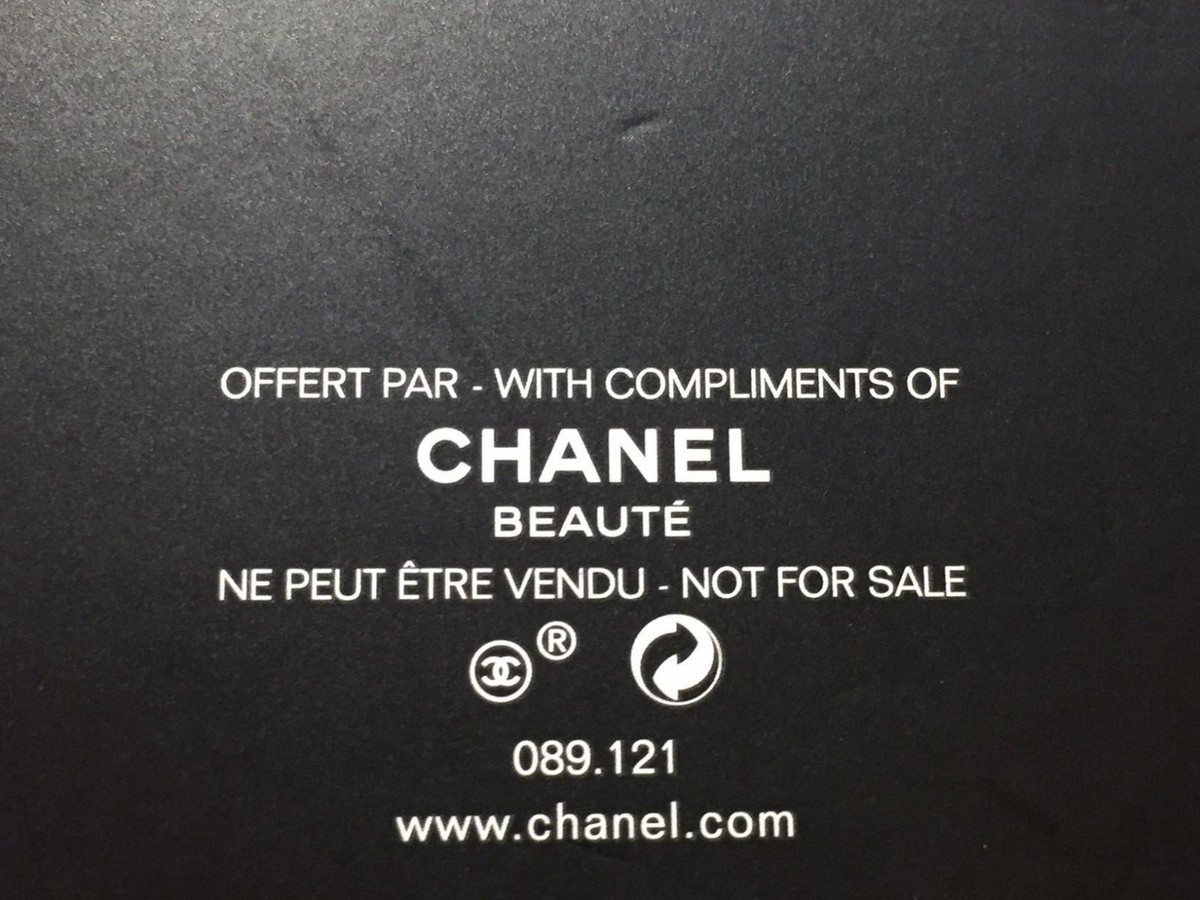 CHANEL ノート CHANEL Small Pocketsize Notebook Note Pad Black in Original