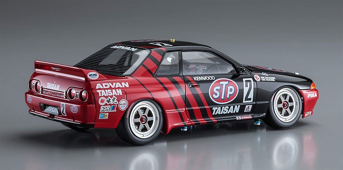 ハセガワ1/24 STP TAISAN GT-R［BNR32 Gr.A］完成品 Hasegawa 1/24 Historic Car Series STP Taisan GT-R Skyline GT