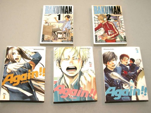 Bakuman Nos 1 Amp 2 Ohba Obata Amp Again Nos 1 2 3 Mitsurou Kubo Ebay Bakuman Nos 1 Amp 2 Ohba Obata Amp Again Nos 1 2 3 Mitsurou Kubo Ebay