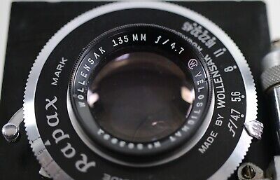 Wollensak 135mm f/4.7 Raptar Lens w/ Wollensak Rapax Wollensak 135mm f/4.7 Raptar Lens w/ Wollensak Rapax