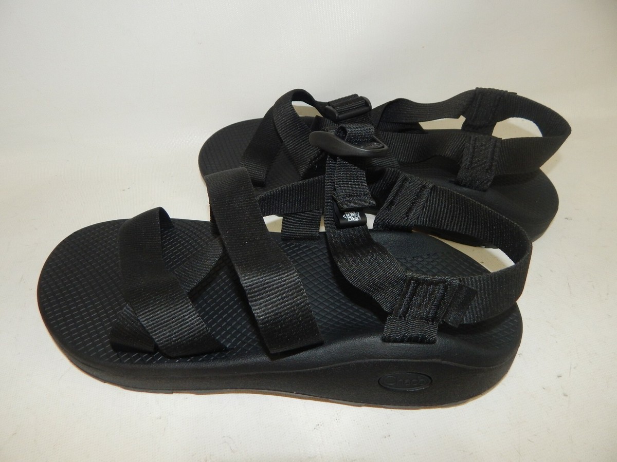 New Chaco Banded Z Cloud Solid Black Noir Sport Sandals Size  display picture 2