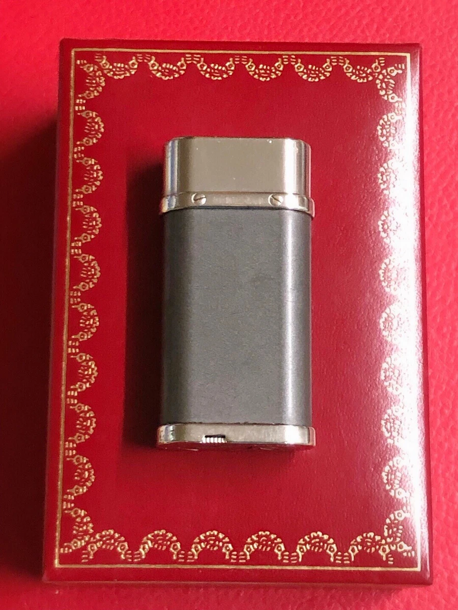 Cartier silver lighter sales