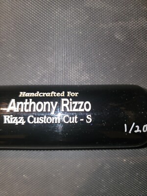 Anthony Rizzo Cubs Signed Marucci Model Bat & 200TH HR Insc - LE 1/20 Free Ship