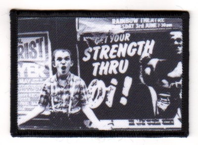 STRENGTH THRU Oi!''Aufnäher''Oi!/SKIN/WAY OF LIFE/PATCH/BRITAIN/BOOTS AND BRACES