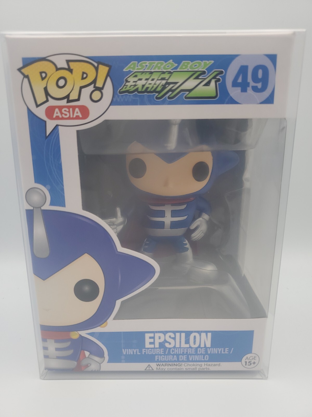 Funko Pop! Asia - Figura De Vinilo Astro Boy Epsilon #49 Serie 1 Con Protector