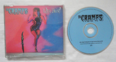 THE CRAMPS, ULTRA TWIST, SELTENE UK CREATION 3 TRACK PSYCHOBILLY CD, GETESTET EX+