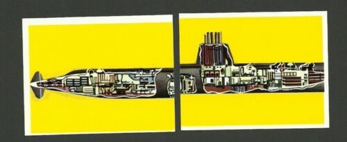USS Nautilus Nuclear Submarine Spanish Cards pz