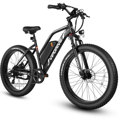 26'' Fat Tire Electric Bike 750W Mountain Electric Bicycle 48V 13AH Adults E-bike