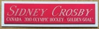 SIDNEY CROSBY TEAM CANADA NAMEPLATE FOR AUTOGRAPHED Signed HOCKEY JERSEY
