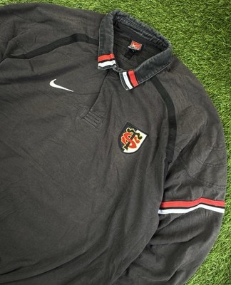 Rare Vintage 1998/1999 Nike Stade Toulousain Long-Sleeve Rugby Jersey Size XL