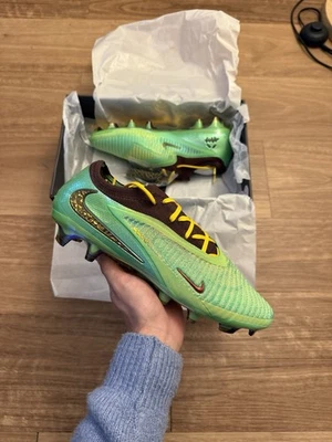Nike Phantom 6 Low Elite FG Cactus Jack Travis Scott Green Gold - US 9.5 UK 8.5 - Image 1 of 4