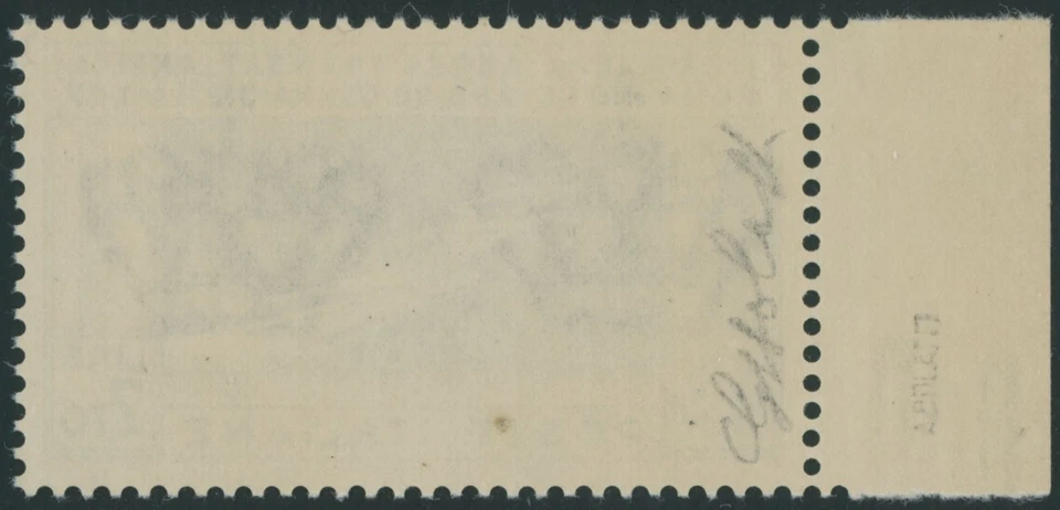 1930, ITALY, TRANSATLANTIC SQUADRON, 7.70L DEEP BLUE, MARGIN SINGLE NH SC. #C27 - Image 2 of 2