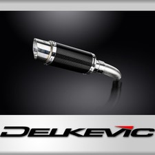 Triumph Tiger Sport 800 2024-2026 200mm Round Carbon Exhaust Silencer Can Kit