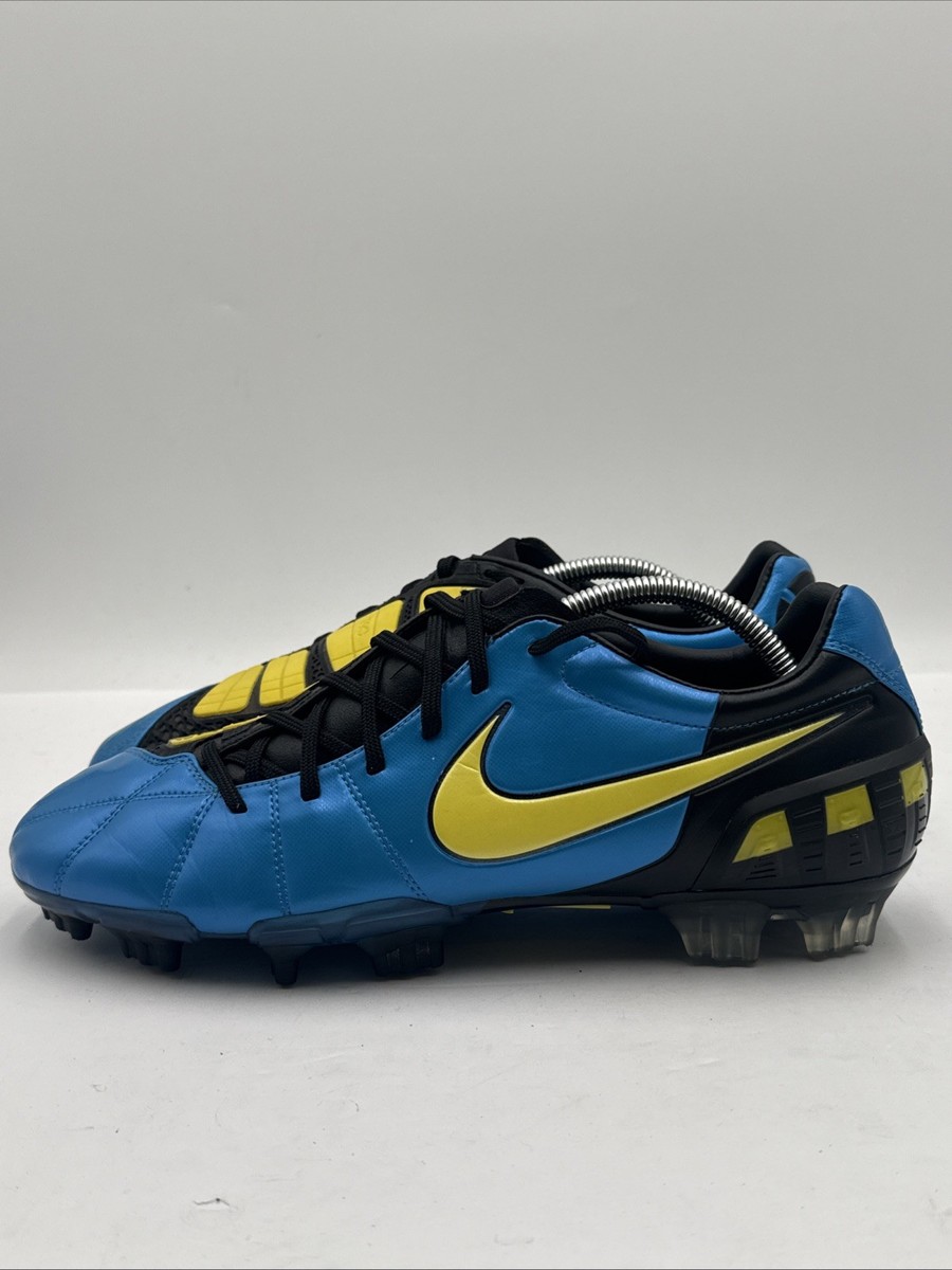 Nike Total 90 Laser III FG 385423-471 Elite Blue Cleats mens
