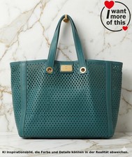 Original Car Shoe by PRADA · borsa bag borsetta · pelle leather · petrolio