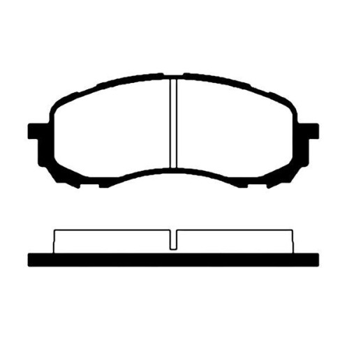 Plaquettes de frein Raicam RA.0978.0 pour Subaru à système de freinage à disque avant