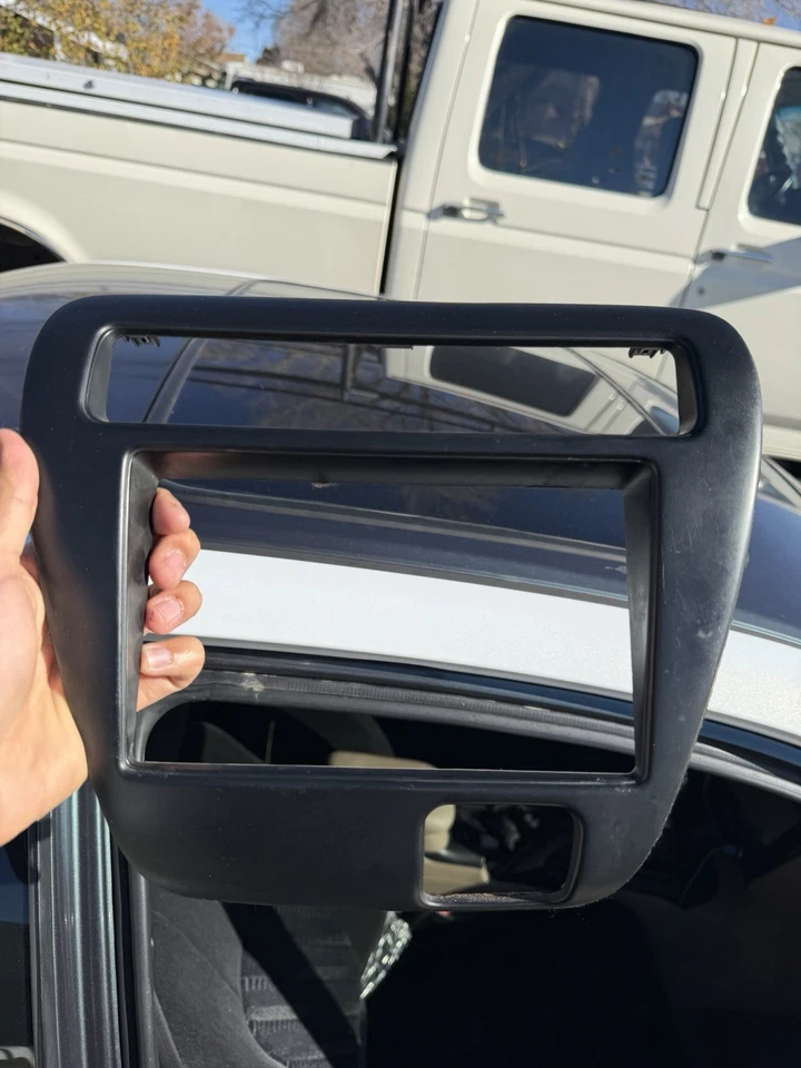 97-01 Honda Prelude moldura de rádio unidade climática moldura rádio acabamento surround fabricante de equipamento original - Imagem 2 de 4