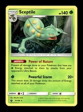 Sceptile SM - Celestial Storm #10 (2018) Rare LP Pokemon on eBay