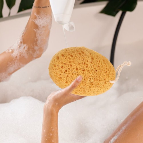 2 Pcs Body Scrubber Bath Sponge Exfoliating Sponge for Shower Use - Picture 3 of 12