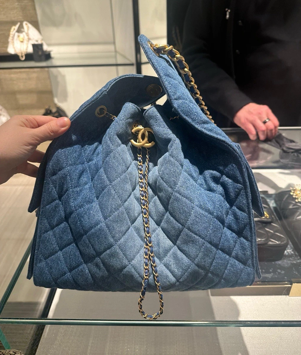 CHANEL Denim Bags & Handbags for Women for sale | eBay