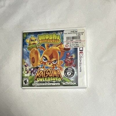 Moshi Monsters Katsuma Unleashed Nintendo 3DS 2013 Activision with Case, Manual